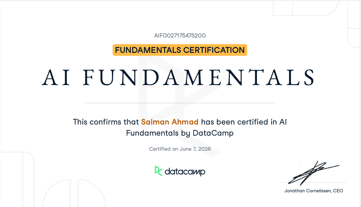 AI Fundamentals